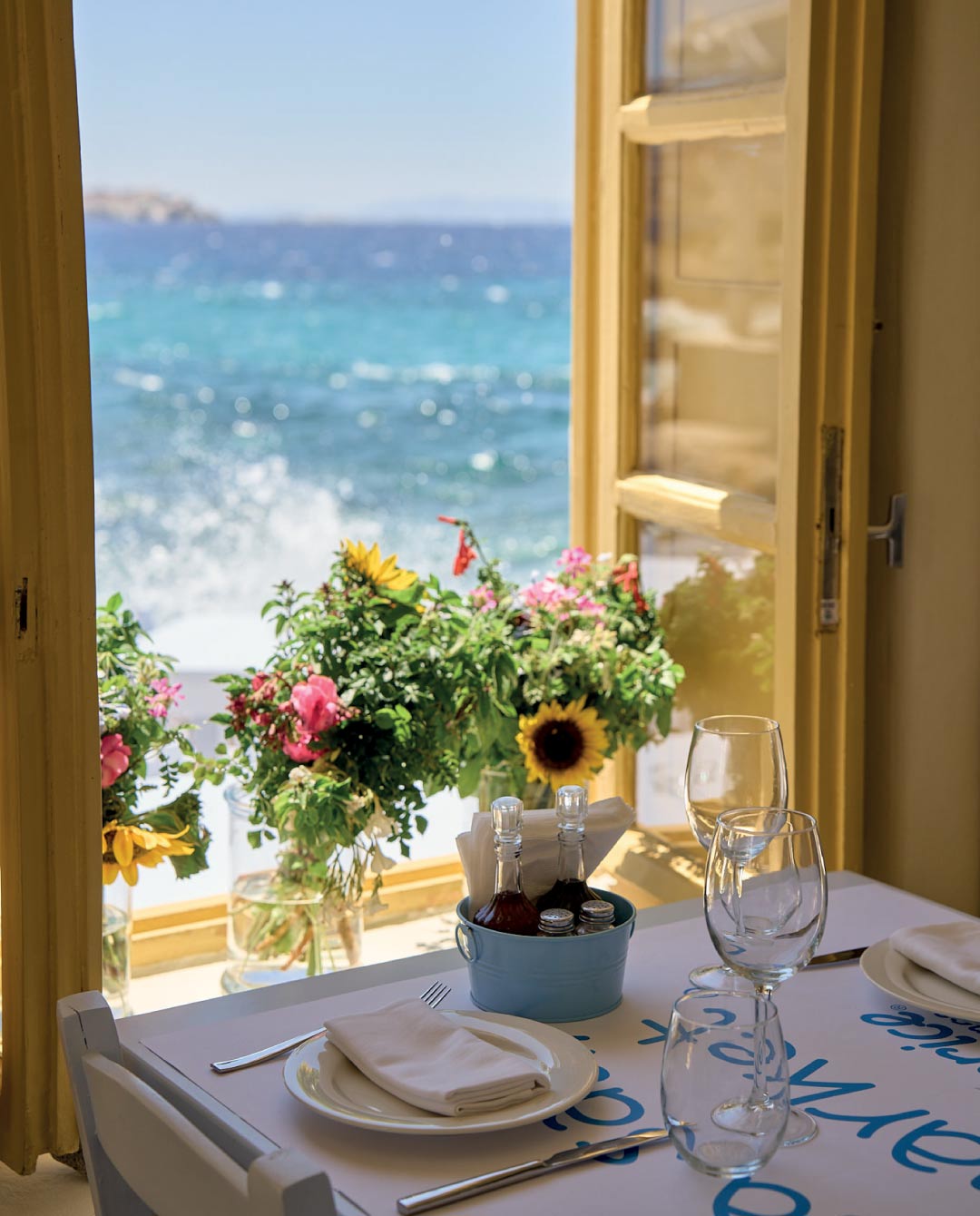 Sea Satin Market by Caprice Mykonos